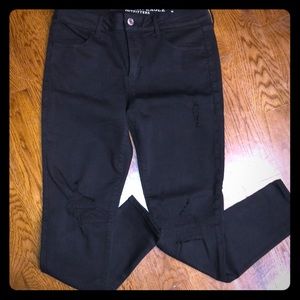 Black American eagle jeans